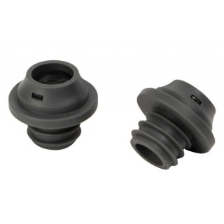 Bouchons pour pompe à vin Le Creuset lot de 2 caoutchouc
