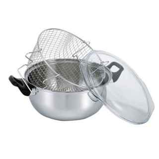 Friteuse inox BEKA 26 cm compatible induction lave-vaisselle
