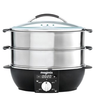 Cuiseur vapeur multi-fonctions Magimix 12L inox digital