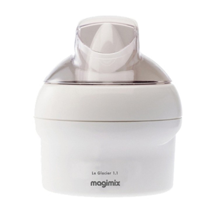 Sorbetière Magimix "Le glacier" blanche 1,1 L cuve inox