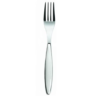 Fourchette blanche Guzzini Feeling acier inox lave-vaisselle
