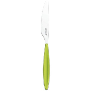 Couteau de table Guzzini Feeling vert inox lave-vaisselle