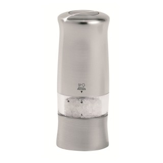Moulin à sel électrique Peugeot Zeli compact LED inox