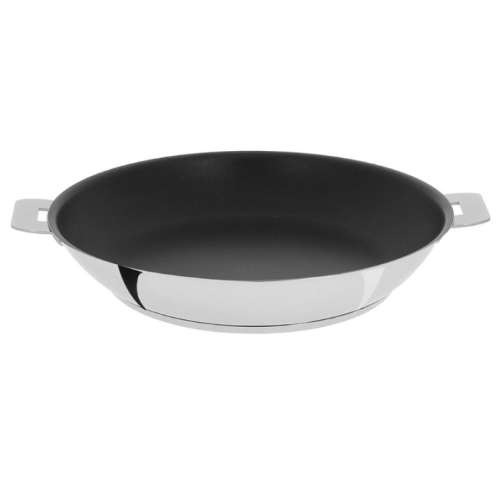 Poêle inox antiadhésive Cristel Mutine tous feux induction